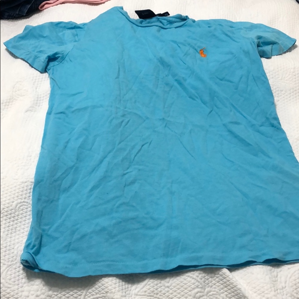 blue Ralph Lauren t-shirt